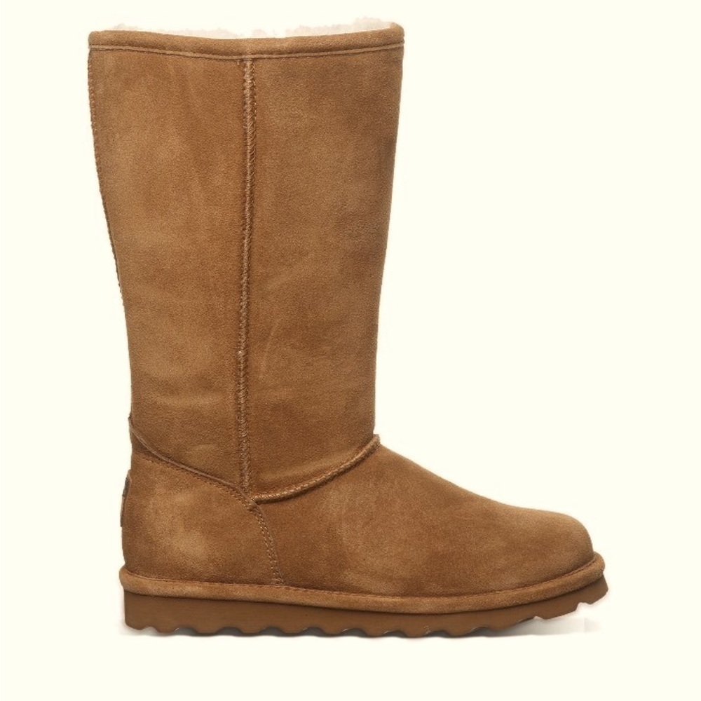 BearPaw Women's‎ Elle Boot Classic Suede Slip On Comfortable Size 6 NWT